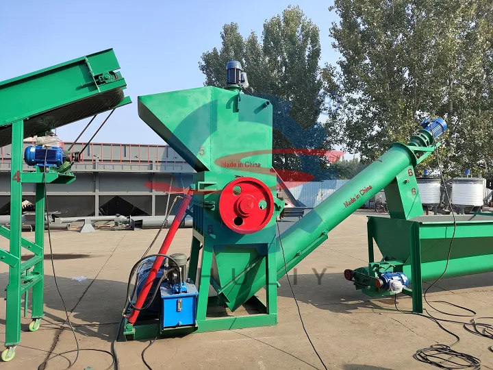 Máquina de reciclaje de botellas de PET