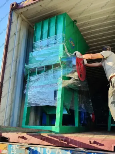 Plastic Bottle Recycling Washing Machine ready for South Sudan