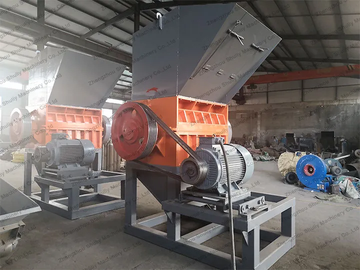 double shaft plastic shredder