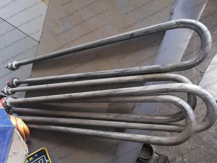 heating system of the hot washing tank