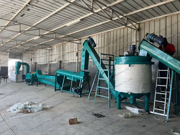 waste plastic washing equipment