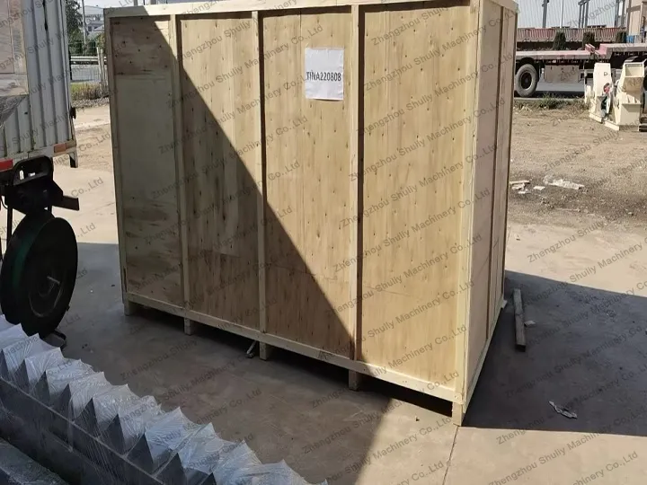 eps foam recycling machine boxed