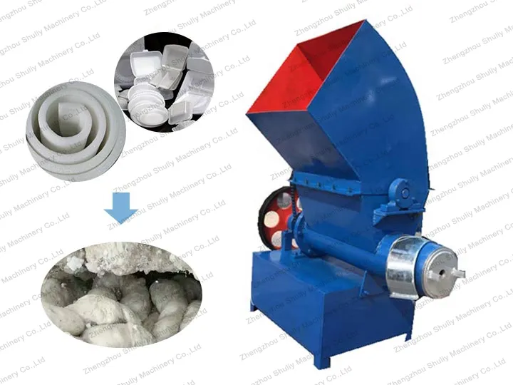 foam melting machine