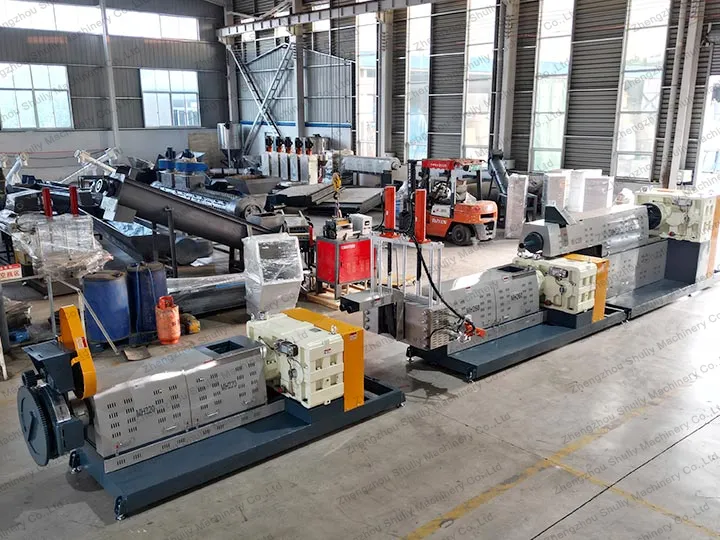 extrusion pelletizing machine