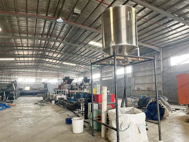 Plastic pelletizing Line