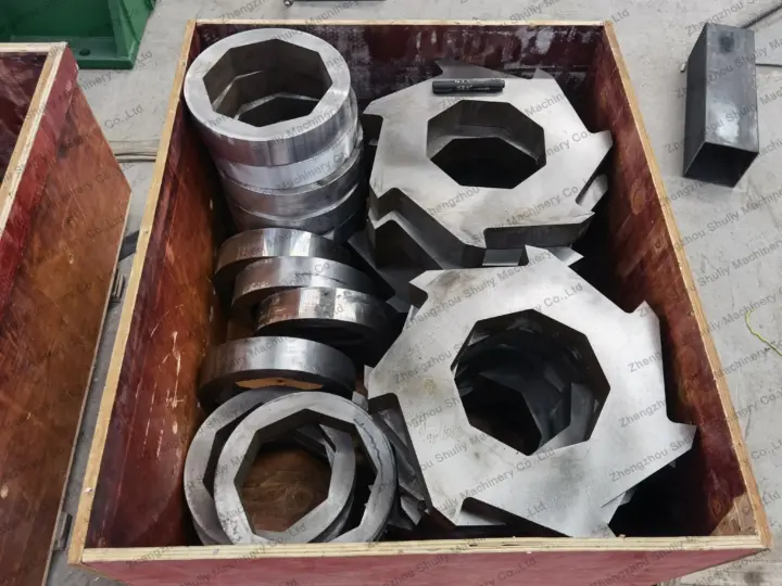 rotary blade polystyrene shredding machines