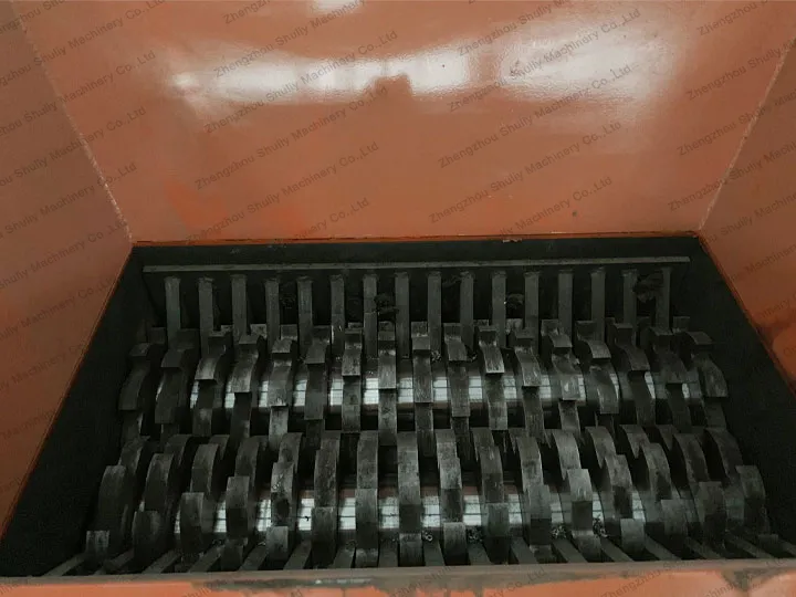 double shaft plastic shredder