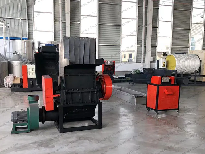 plastic pelletizing plant