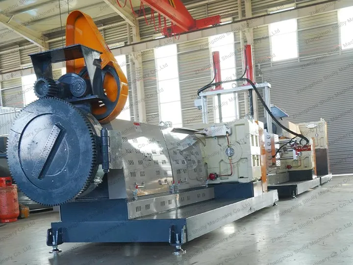 plastic granulating line