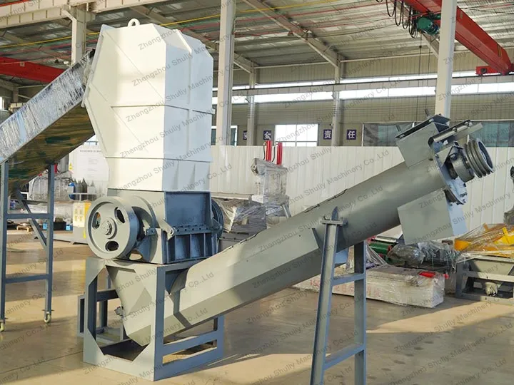 water bottle crushing machine