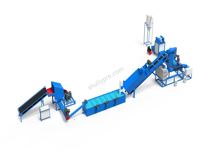 plastc recycling shredder