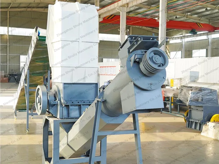 waste bag crusher machine