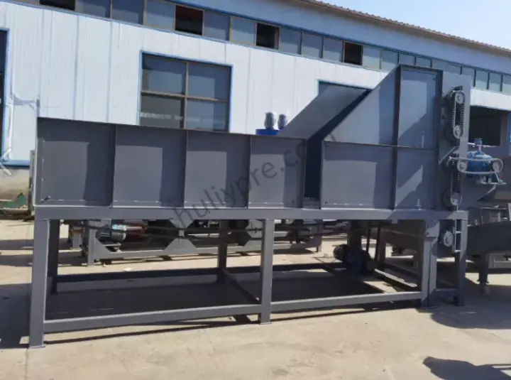 waste bale opener