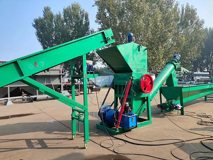 HDPE shredder machine