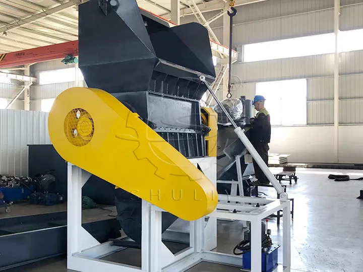 plastic scrap crusher machine