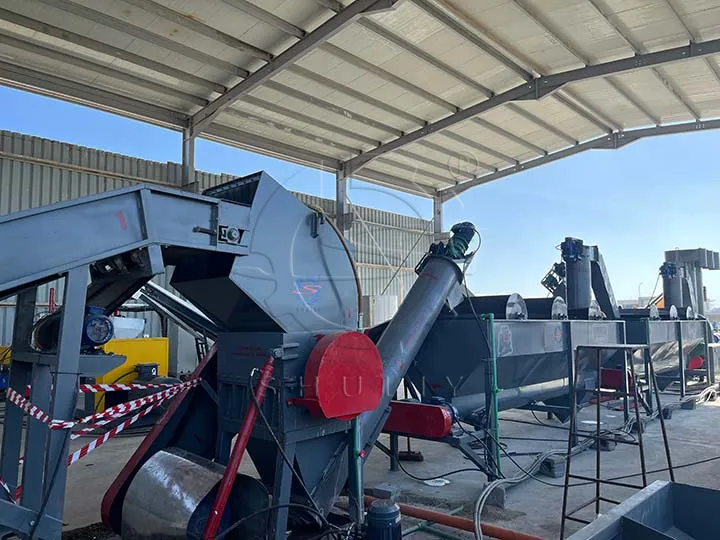 plastic scrap crusher machine