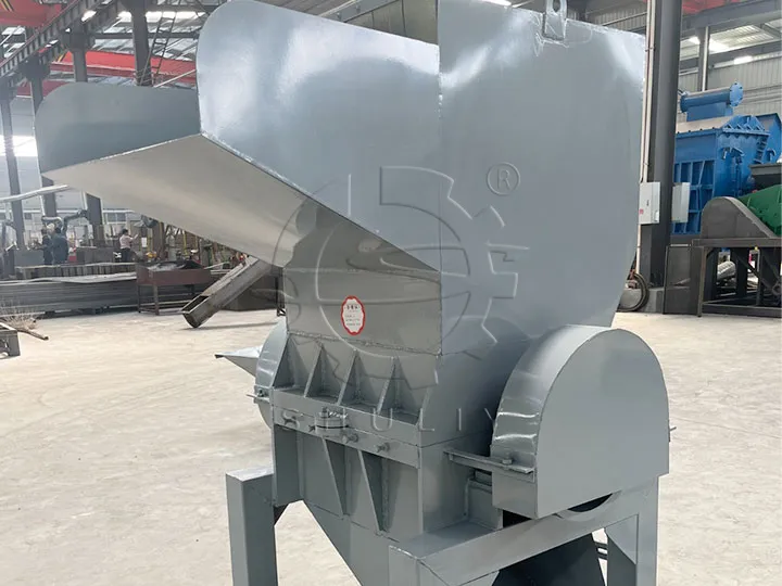 plastic recycling pipe crusher