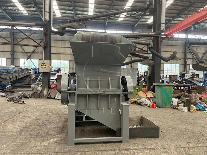 plastic shredder recycling machine