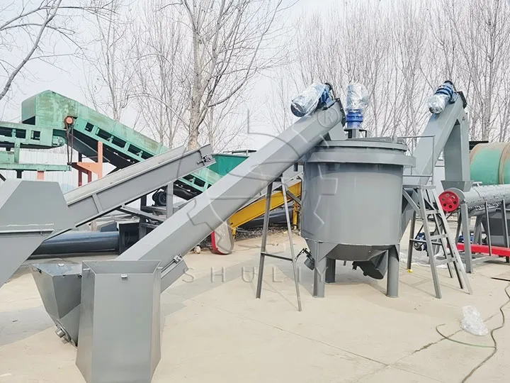 PET plastic recycling machine