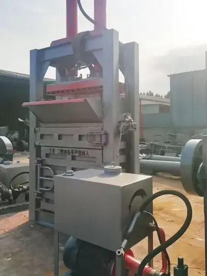 baler for PET bottles