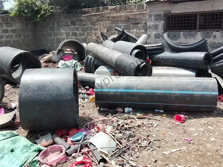 HDPE PVC pipe recycling in Kenya