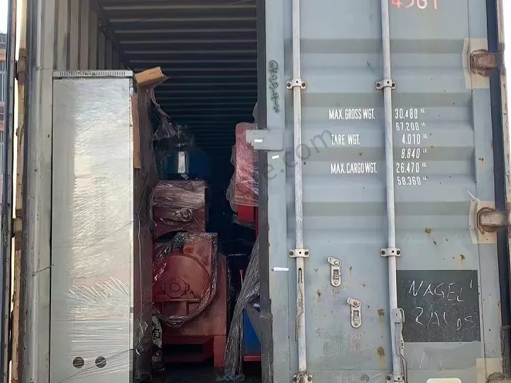 Recycling PET Bottles line shipped to Mozambique