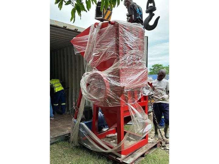 PET crusher in Mozambique