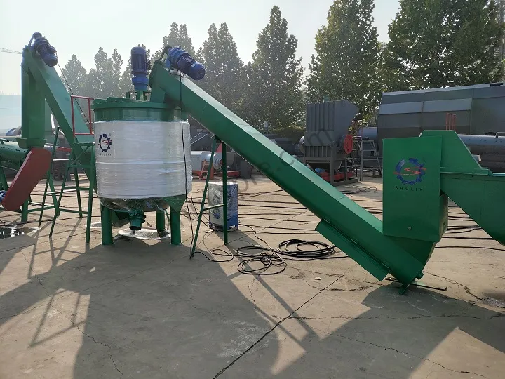 Plastic Bottle Recycling Washing line