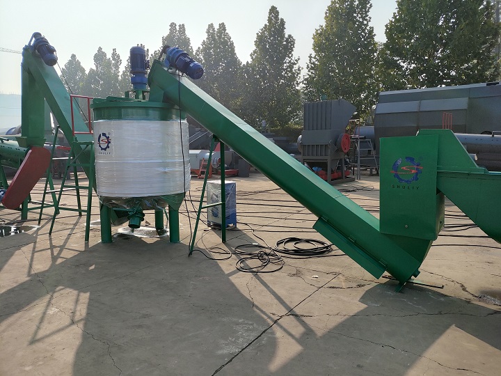 agricultural film recycling machine