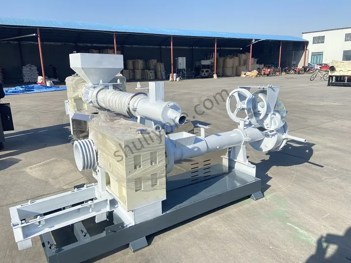 máquina extrusora de plástico