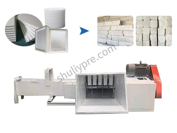 foam compactor machine