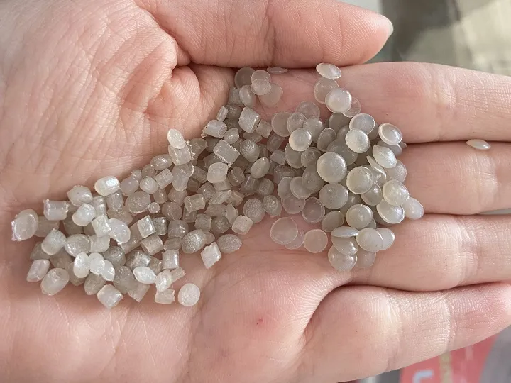 plastic pellets