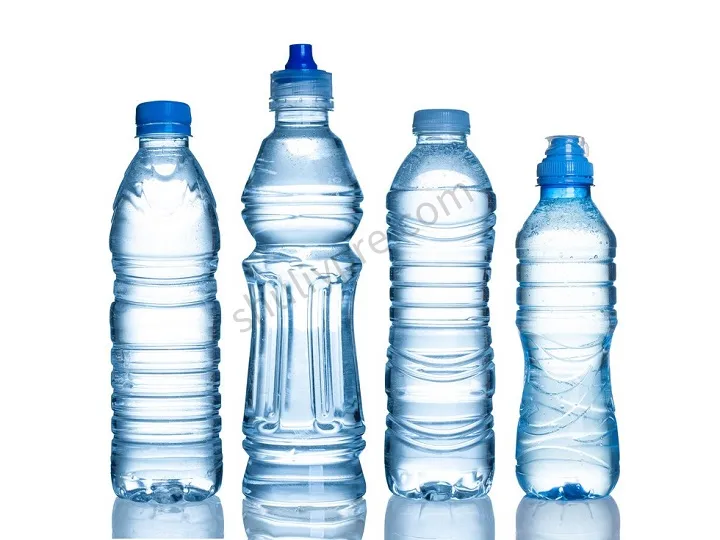 recyclable PET bottles