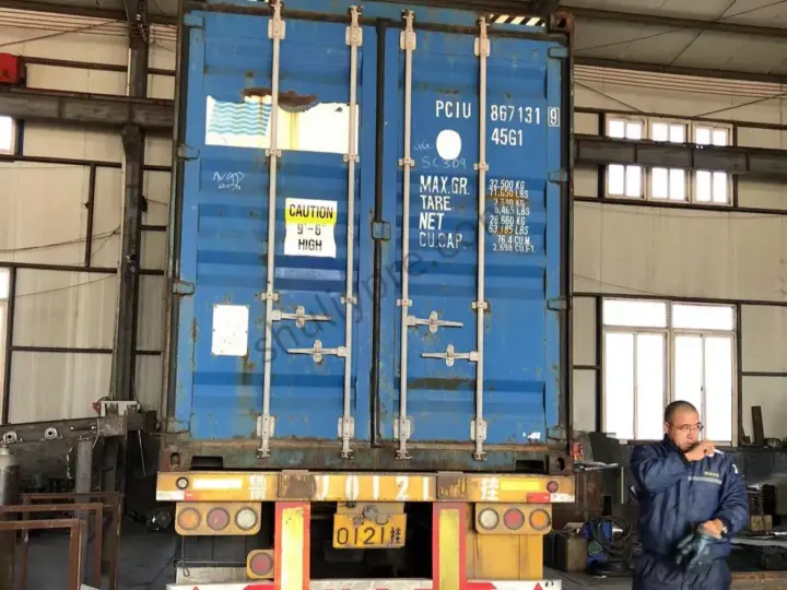waste baler shipped to Kenya