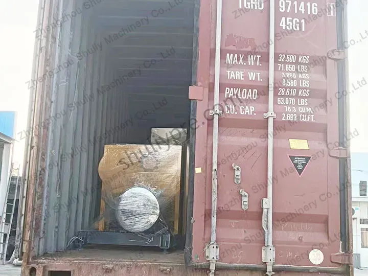 agricultural film washing line loaded