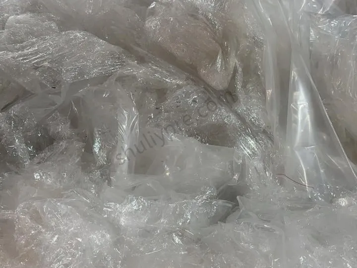 post-consumer plastic film